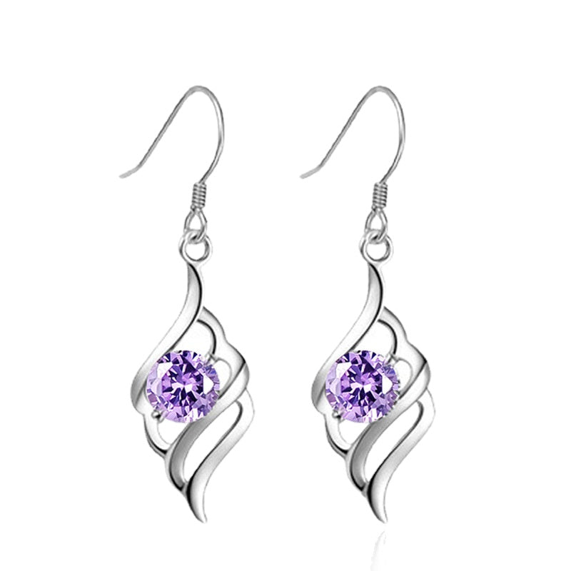 #6 Sterling Silver  Angel earrings